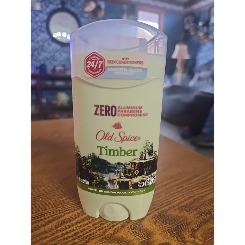 Old Spice Timber Sandalwood & Cypress‎ Scented Deodorant 3 oz